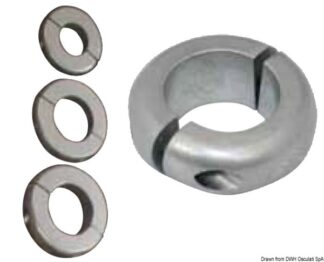 Anodo oliva bassa mm 50 Alluminio - 43.803.50 Osculati Anodi, soffietti motore