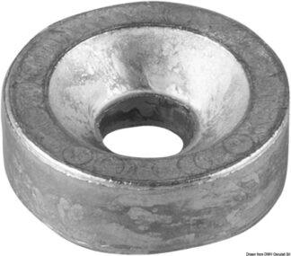 Anodo zinco Mercury a rondella - 43.824.91 Osculati Anodi, soffietti motore