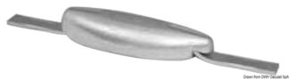 Anodo a saldare in alluminio 390 g - 43.905.11 Osculati Anodi, soffietti motore