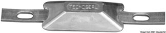 Anodo 145x62x28 mm - 43.907.03 Osculati Anodi, soffietti motore