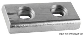 Anodo a bullone 1200 g - 43.920.01 Osculati Anodi, soffietti motore