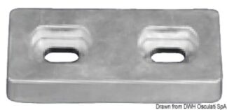 Anodo a bullone 1300 g - 43.920.02 Osculati Anodi, soffietti motore