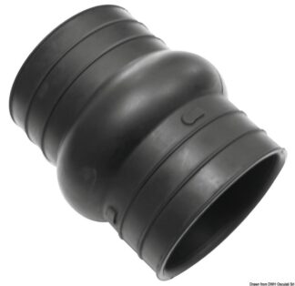 Soffietto scarico - Rif. 3863450 - 43.932.18 Osculati Anodi, soffietti motore