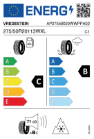Pneumatici Auto Invernali VREDESTE W-PRO+ 275/50 R20 113W XL - immagine 2