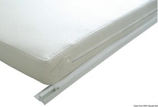 Canalina in PVC bianco 4 m per cuscinerie - 44.010.02 Osculati Profili parabordo