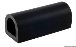Profilo PVC nero 70 x 70 mm (barra 2 m) - 44.020.00 Osculati Profili parabordo