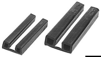 Profilo parabordi nero 55 x 21 mm - 44.483.01 Osculati Profili parabordo