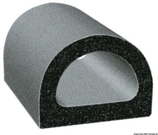 Profilo autoadesivo 17,5 x 16,9 mm - 44.490.02 Osculati Profili parabordo