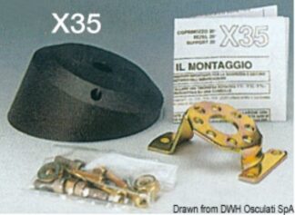Coprimozzo per T 71 20° - 45.055.03 Osculati Timonerie