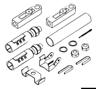Kit Johnson/Evinrude per C2/C8/C0 - 45.057.00 Osculati Timonerie