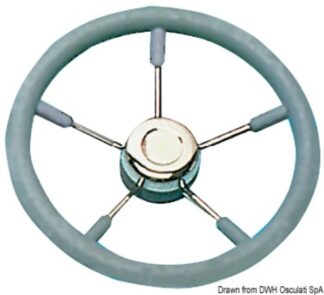 Volante mm 400 grigio - 45.131.40 Osculati Timonerie