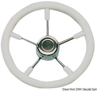 Volante mm 350 bianco - 45.133.35 Osculati Timonerie