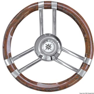Volante C inox/radica 350 mm - 45.137.06 Osculati