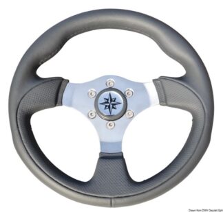 Volante Tender Ø 300 mm grigio - 45.138.02 Osculati Timonerie