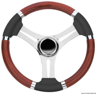 Volante corona mogano mm 350 - 45.151.05 Osculati Timonerie