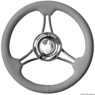 Volante corona grigio mm 350 - 45.152.02 Osculati Timonerie