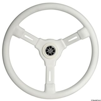 Volante bianco 3 razze 355 mm - 45.158.06 Osculati Timonerie
