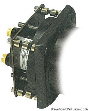 Flangia per timonerie idrauliche Ultraflex - 45.270.03 Osculati Timonerie