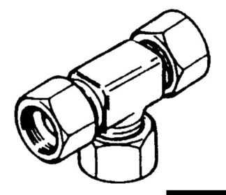 Raccordo a T 3/8" Ultraflex (TF38) - 45.290.23 Osculati Timonerie