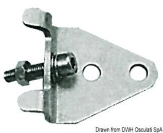 Piastra per timoneria Yamaha/Mariner - 45.545.03 Osculati Timonerie