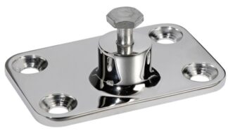 Supporto a parete 25 mm M6 Filetto M6 - 46.404.01 Osculati Tendalini