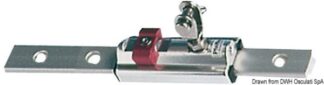 Supporto a forcella per rotaia da mm 25x4 - 46.672.01 Osculati Tendalini