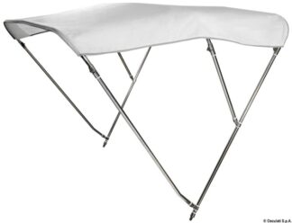 Tendalino 3 archi Inox alto cm 170/180 bianco - 46.920.02 Osculati Tendalini