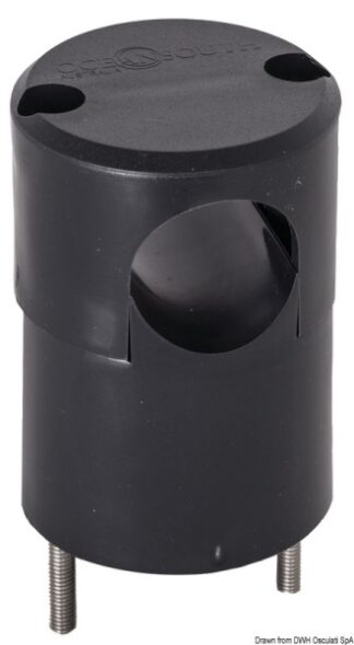Attacco laterale tubo 32 mm - 48.180.01 Osculati Sedili, tavoli, gambe, roll bar e portaoggetti
