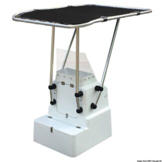 T-Top professionale in alluminio - 48.193.00 Osculati Sedili, tavoli, gambe, roll bar e portaoggetti