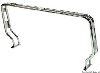 Roll bar Jumbo 150/220 cm - 48.196.00 Osculati Sedili, tavoli, gambe, roll bar e portaoggetti