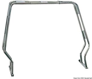 Roll bar inox abbattibile - 48.199.00 Osculati Sedili, tavoli, gambe, roll bar e portaoggetti