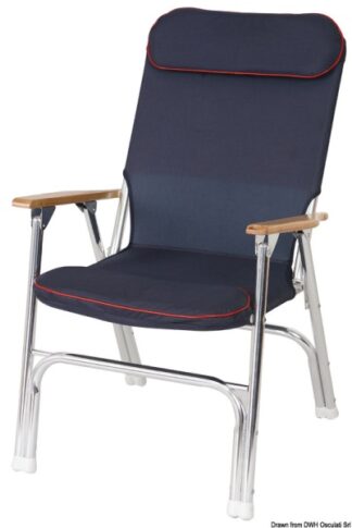 Sedia pieghevole Super-deck - 48.352.91 Osculati Sedili, tavoli, gambe, roll bar e portaoggetti