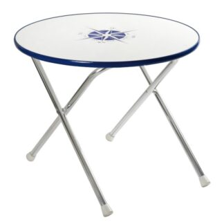 Tavolo pieghevole tondo 60 cm. - 48.354.12 Osculati Sedili, tavoli, gambe, roll bar e portaoggetti