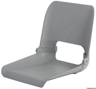 Solo scocca sedile con schienale ribaltab.e sfil. - 48.402.05 Osculati Sedili, tavoli, gambe, roll bar e portaoggetti