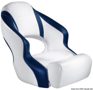 Sedile Attwood Aergo - 48.408.30 Osculati Sedili, tavoli, gambe, roll bar e portaoggetti