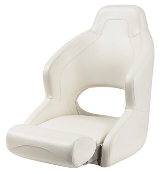Sedile guida H52 RAL 9010 - 48.410.02 Osculati Sedili, tavoli, gambe, roll bar e portaoggetti