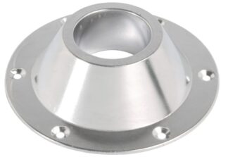 Base alluminio superiore per tavolo - 48.416.03 Osculati Sedili, tavoli, gambe, roll bar e portaoggetti