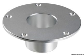 Base lucida inferiore per 48.418.21 - 48.416.23 Osculati Sedili, tavoli, gambe, roll bar e portaoggetti