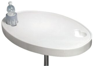 Tavolo ABS bianco 77 x 51 cm - 48.417.90 Osculati Sedili, tavoli, gambe, roll bar e portaoggetti