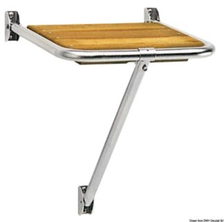 Miniplancetta 36 x 34 cm - 48.420.08 Osculati Sedili, tavoli, gambe, roll bar e portaoggetti
