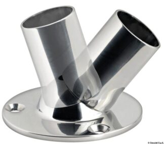 Snodo semisferico per tubo 25 mm - 48.420.25 Osculati Sedili, tavoli, gambe, roll bar e portaoggetti