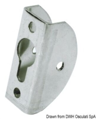 Cavallotto ad U 25 mm - 48.420.40 Osculati Sedili, tavoli, gambe, roll bar e portaoggetti