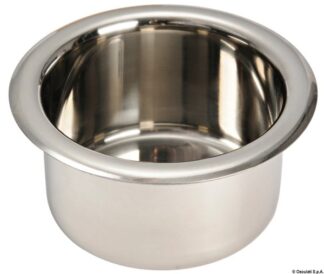 Portabicchieri/lattine inox - 48.430.00 Osculati Sedili, tavoli, gambe, roll bar e portaoggetti
