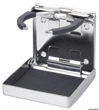 Portabicchieri/lattine regolabile - 48.430.04 Osculati Sedili, tavoli, gambe, roll bar e portaoggetti