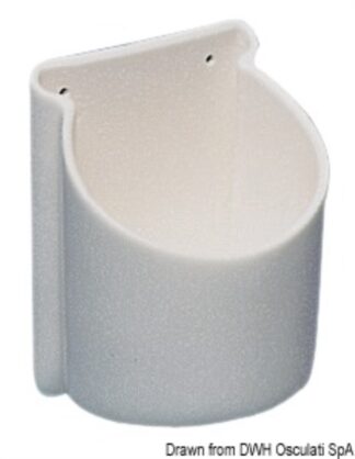 Portabicchieri/lattine in PVC - 48.430.07 Osculati Sedili, tavoli, gambe, roll bar e portaoggetti