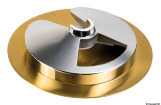 Portacalici inox finitura colore oro - 48.430.60 Osculati Sedili, tavoli, gambe, roll bar e portaoggetti