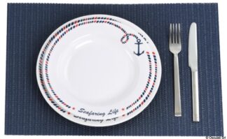 Tovaglia 30 x 366 cm blu - 48.461.03 Osculati Sedili, tavoli, gambe, roll bar e portaoggetti