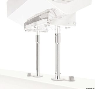 Magma Set di prolunghe 15cm per fissaggio piani e bbq - 48.516.16 Osculati Sedili, tavoli, gambe, roll bar e portaoggetti