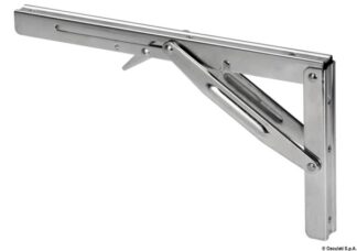 Braccio pieghevole corto inox per tavoli - 48.617.00 Osculati Sedili, tavoli, gambe, roll bar e portaoggetti