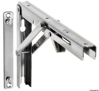 Bracci inox pieghevoli e sfilabili per tavoli - 48.615.02 Osculati Sedili, tavoli, gambe, roll bar e portaoggetti